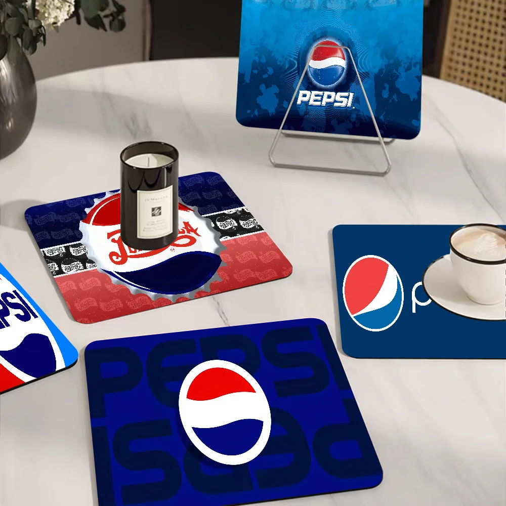 P-PepsiS Colas Кухонный коврик для слива Нескользящие коврики посуды Кофейный