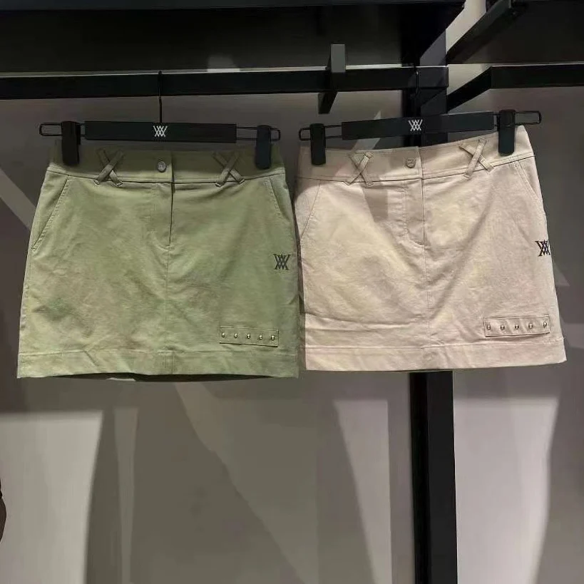 

Summer golf women's ball clothing quick-drying, high-elasticity, slim-fitting, butt-proof, golf short skirt, hakama