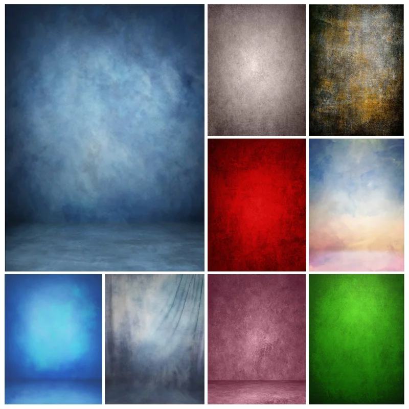 

Solid Color Gradient Vintage Photography Background Wedding Newborn Baby Portrait Backdrops For Photo Studio Props 210318XRM-04