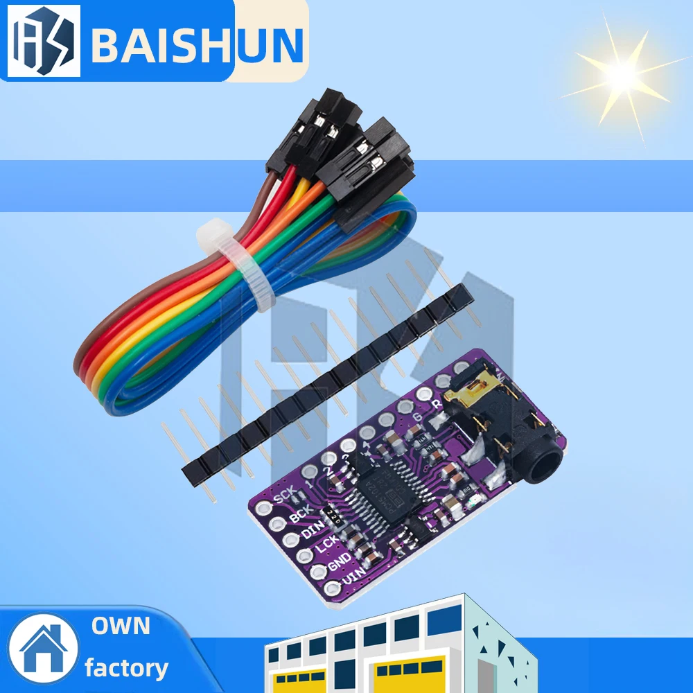 Интерфейс I2S PCM5102A ЦАП декодер GY-PCM5102 модуль плеера для Raspberry Pi pHAT форматная плата