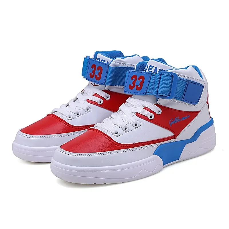 Трендовая мужская повседневная обувь с высоким берцем осенние новые уличные