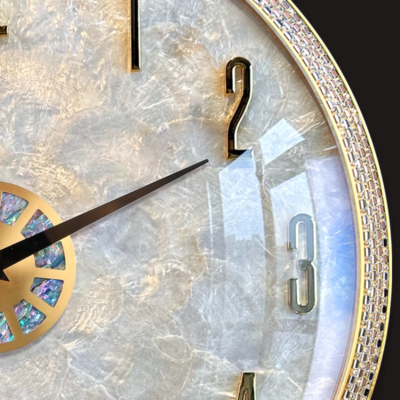 Настенные часы с аккумуляторным механизмом роскошные атмосферные Подвесные для