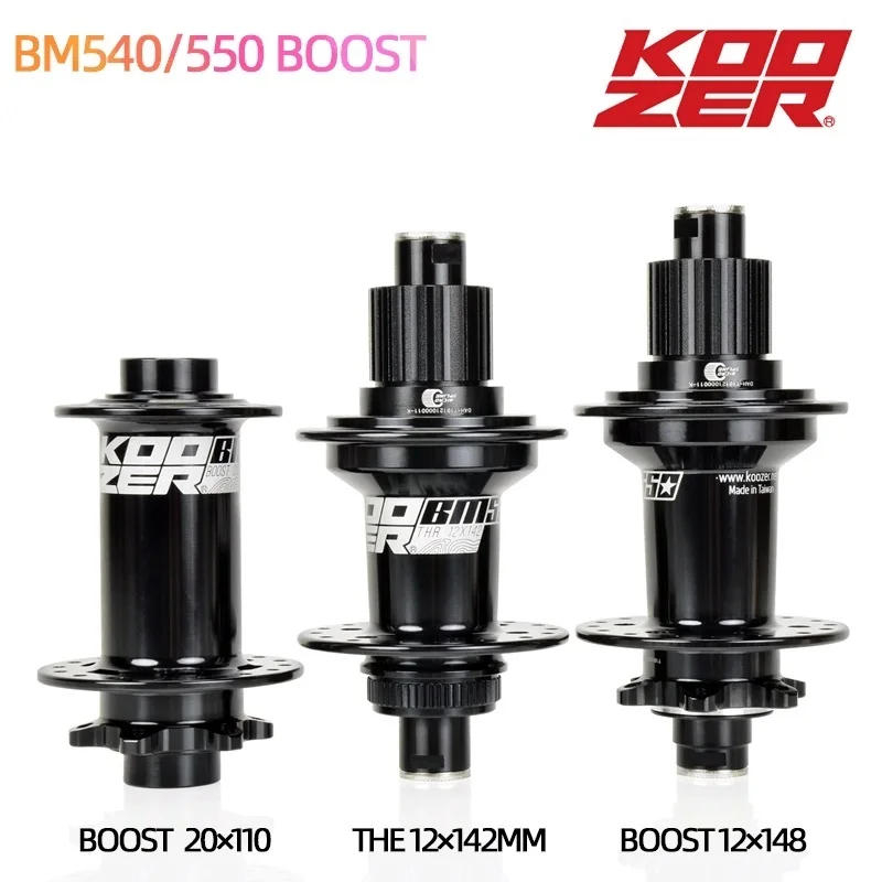 KOOZER BM550 32H MTB BOOST hub Bike MICRO Hub 142*12 148*12 110*20MM For Shimano DEORE XT M8100 M7100 M6100 12 speed