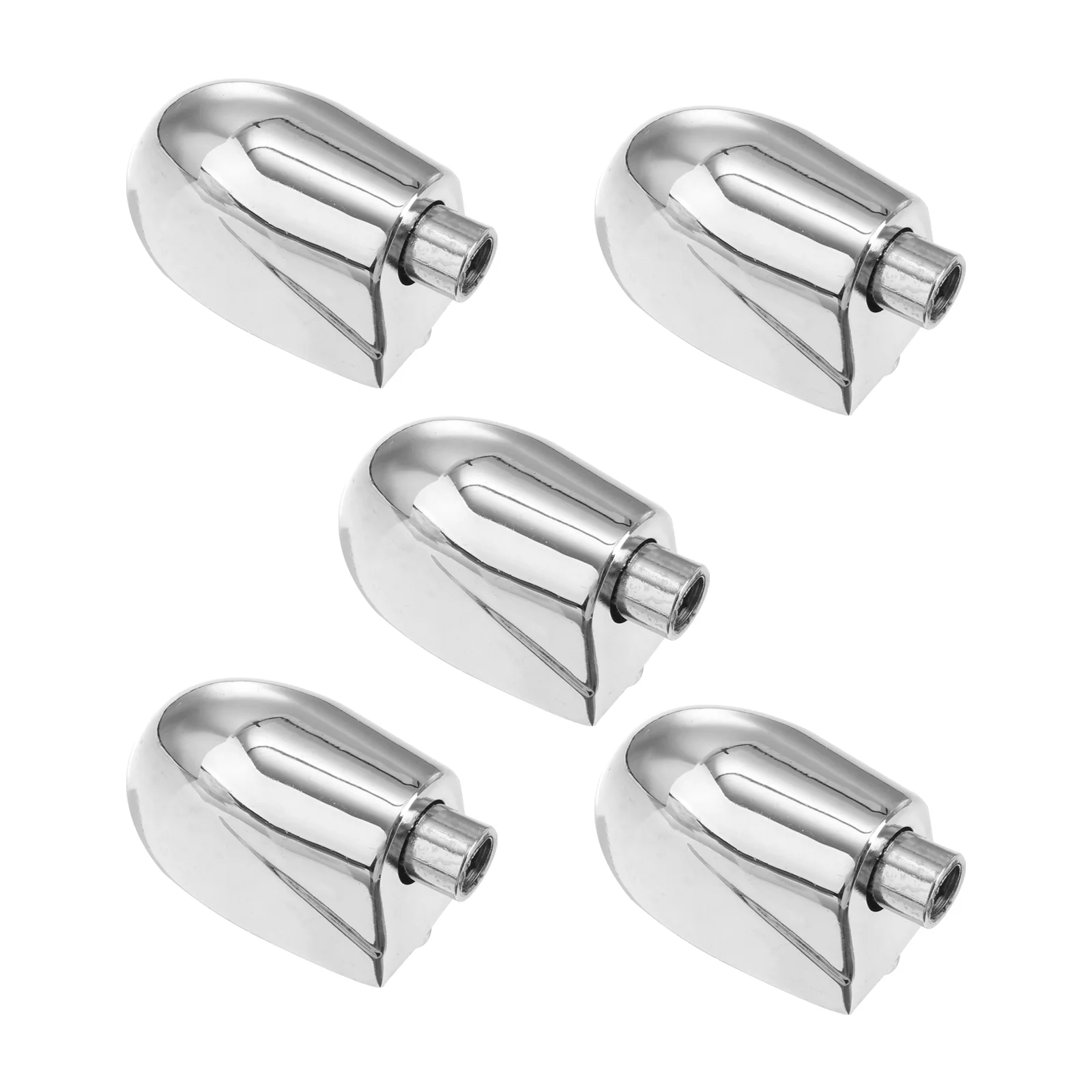 

5Pcs Drum Claw Hook For Bass Drums Snare Drum Parts Accessories Replacement WC21 ( Silver )