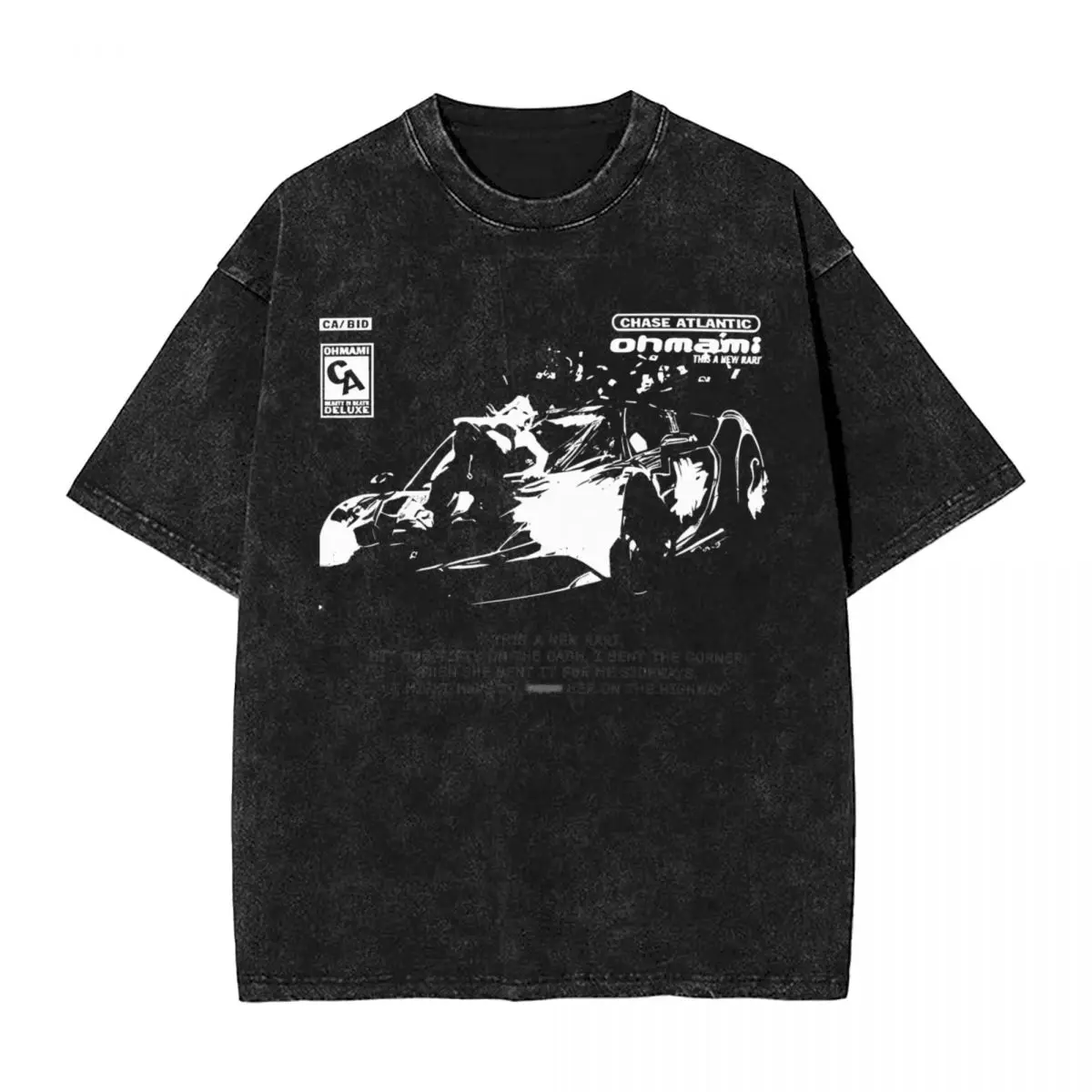 Мужская музыкальная винтажная футболка Chase Atlantic Merch One Fifty забавные футболки с