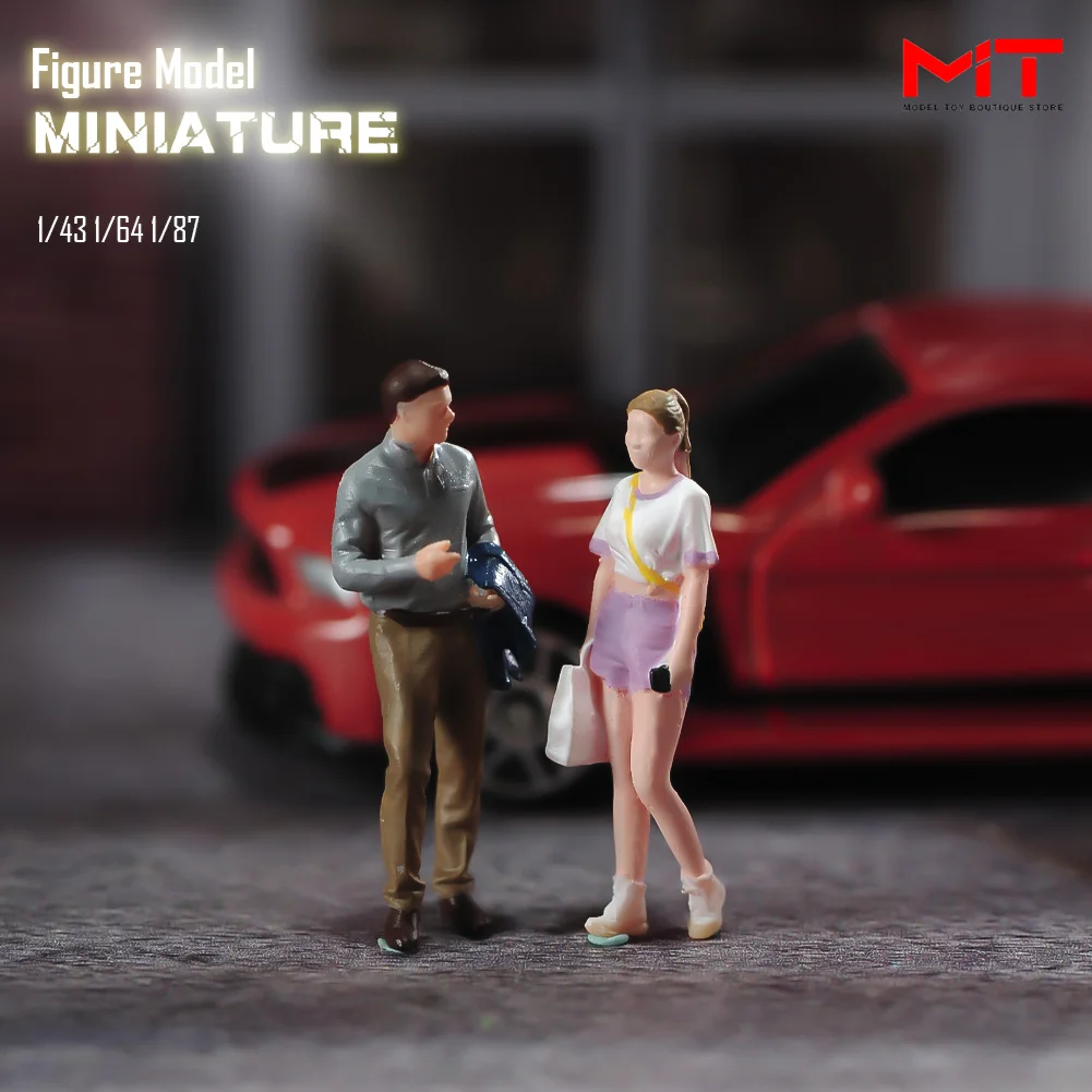 Муравей миниатюрный 1/87 1/64 1/43 человек Девочка Неокрашенная рисунок Диона модель
