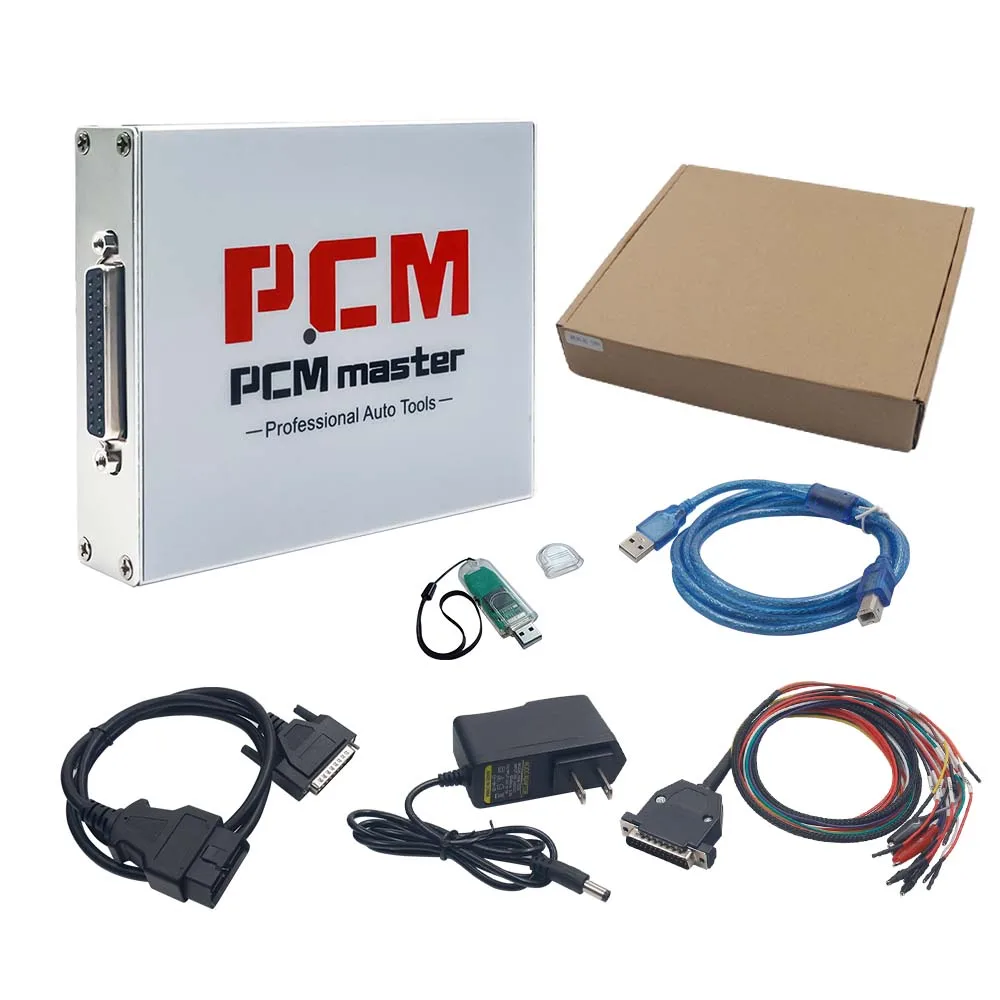 Лучший программатор PCMmaster V1.20 ECU USB-ключ с 67 модулями онлайн обновление коррекция