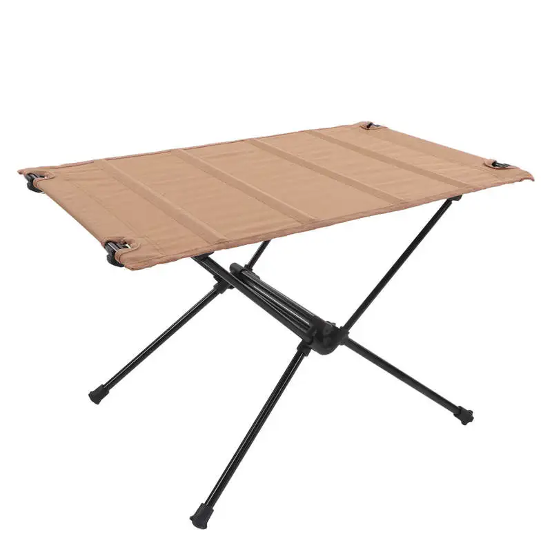 

Lightweight Collapsible Camping Table Outdoor Portable Roll Up Folding Table Aluminum Alloy Picnic Table