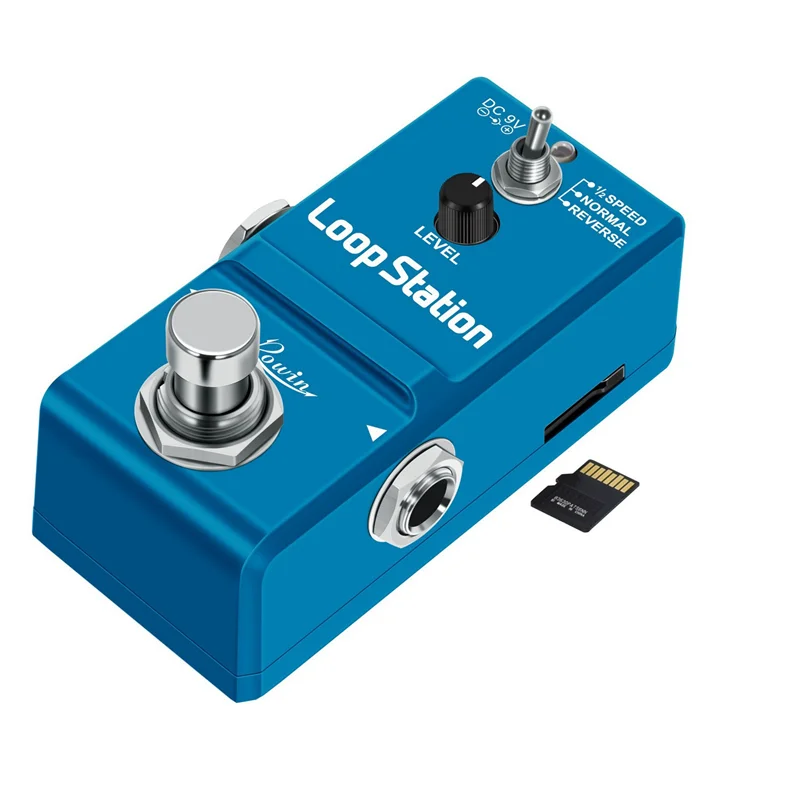 Rowin LN-332AS Loop Station Looper педаль для создания эффектов на гитаре неограниченные