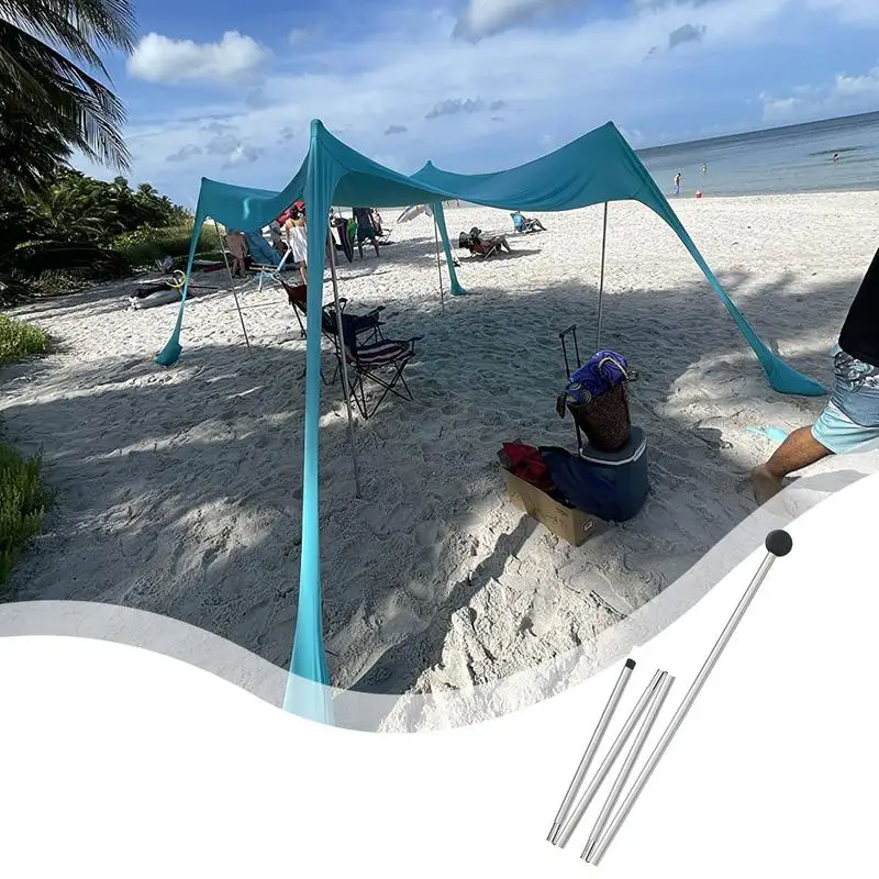 Брезентовые стойки Сверхмощные сменные для палатки кемпинговой Сменные Прочные