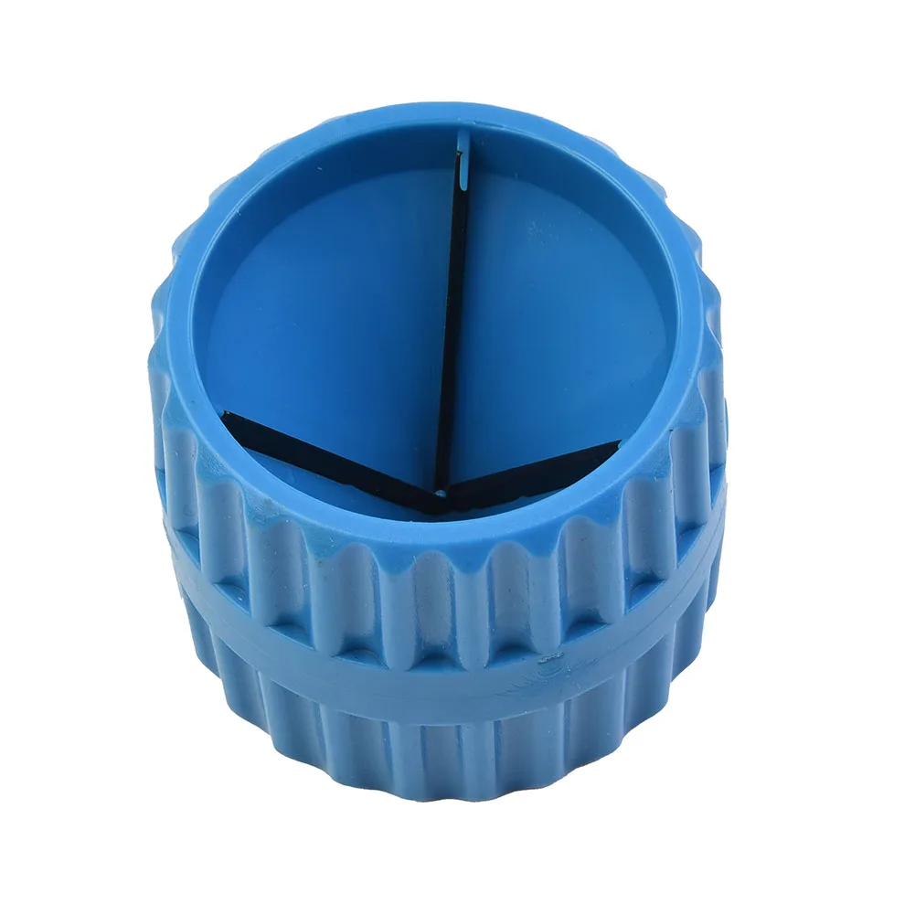 

Pipe Reamer Chamfer Tube Attachment Blue Deburring Drill bit Mini Plastic Portable Remover Convenient Durable Useful