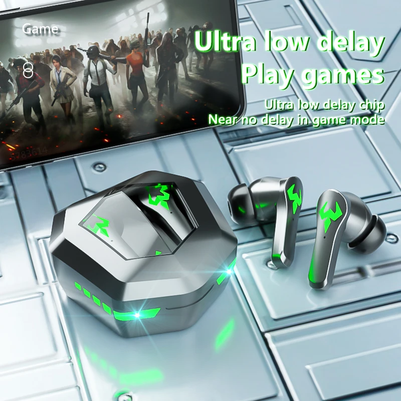 Новинка 2023 беспроводные Игровые наушники TWS Bluetooth 5 2 с низкой задержкой