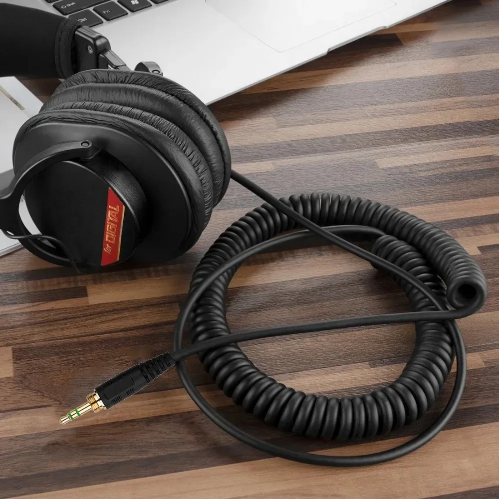 Сменный пружинный спиральный кабель 6 35 мм Ремонтный шнур для наушников Beyerdynamic T 70