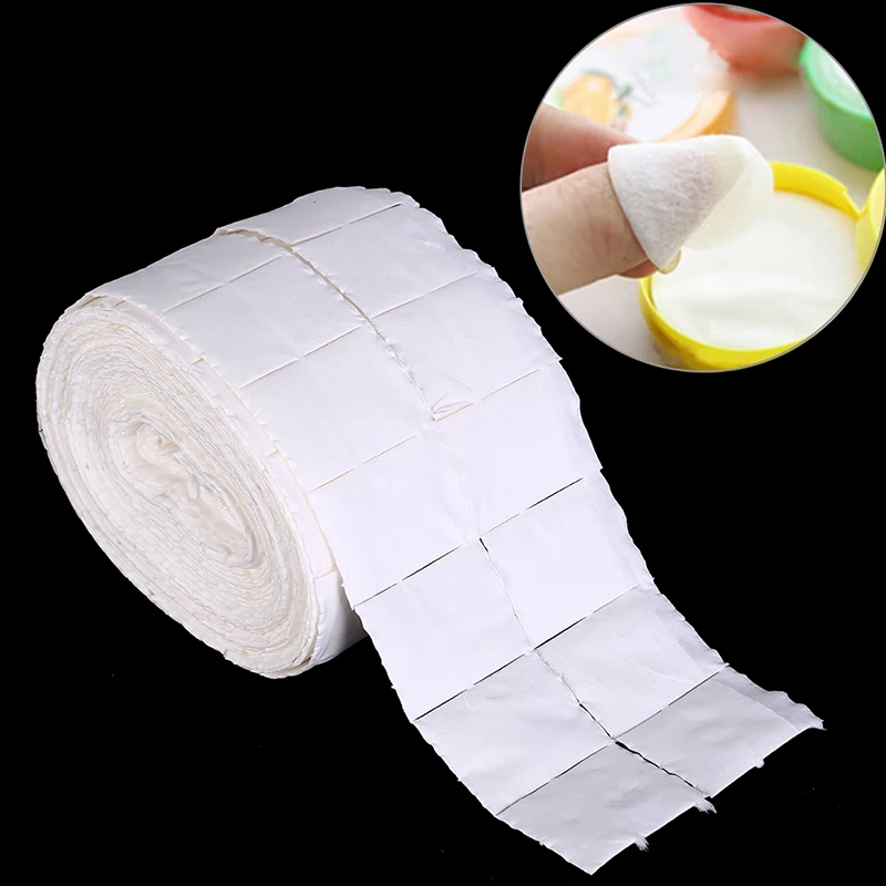 

Sdotter 500pcs Nail Wipe Pad White Nail Polish Gel Remover Wipes Nail Art Tips Manicure Cleaning Wipes Cotton Lint Pads Paper