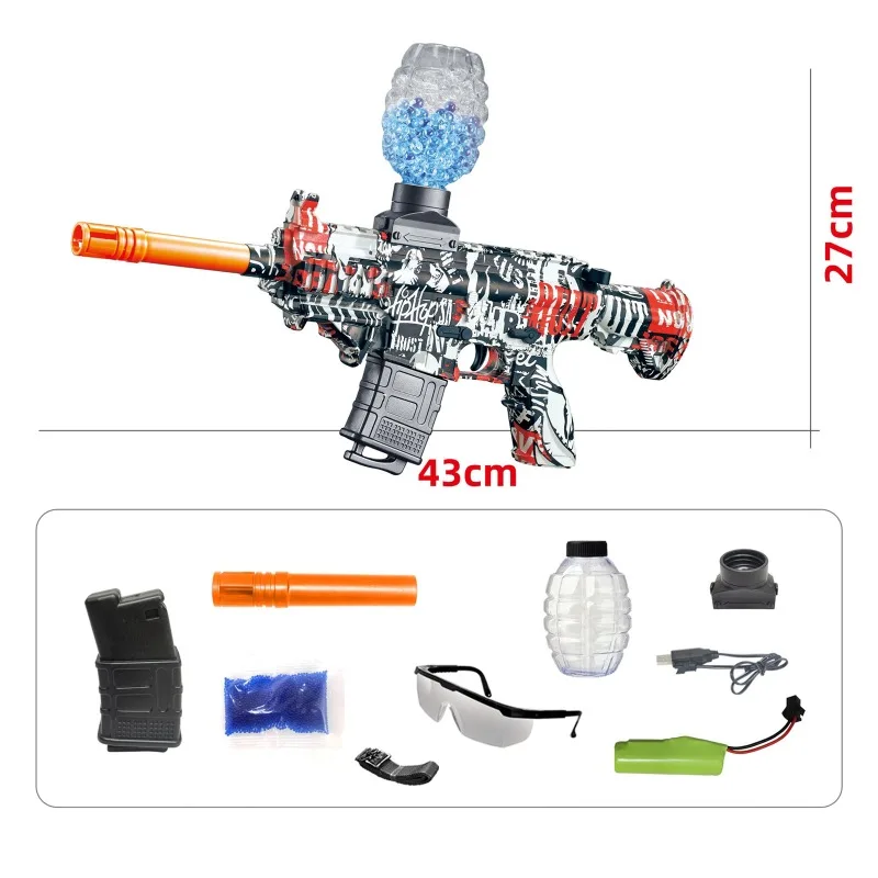 

Kids Electric Gel Ball Blaster Water Gun Automatic Burst Pistol With Hydrogel Gun Adult Splatrball Guns Gel Shooter Outdoor Toys