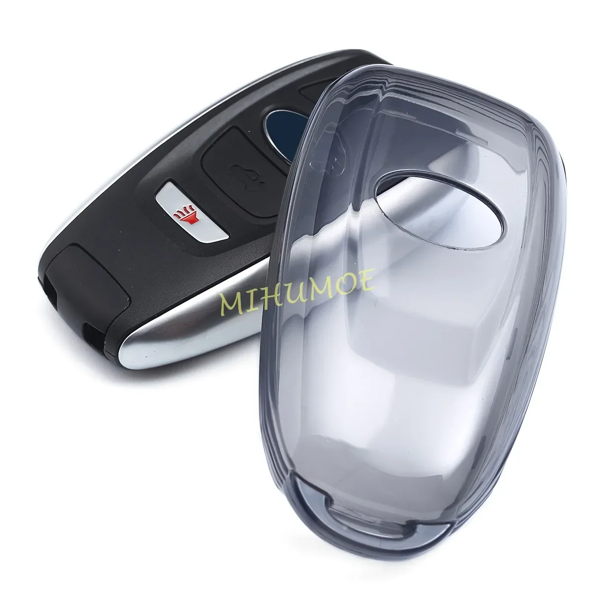 

Черный прозрачный автомобильный брелок для ключей, чехол-брелок для Subaru Forester Crosstrek Impreza XV Outback Ascent Legacy BRZ WRX