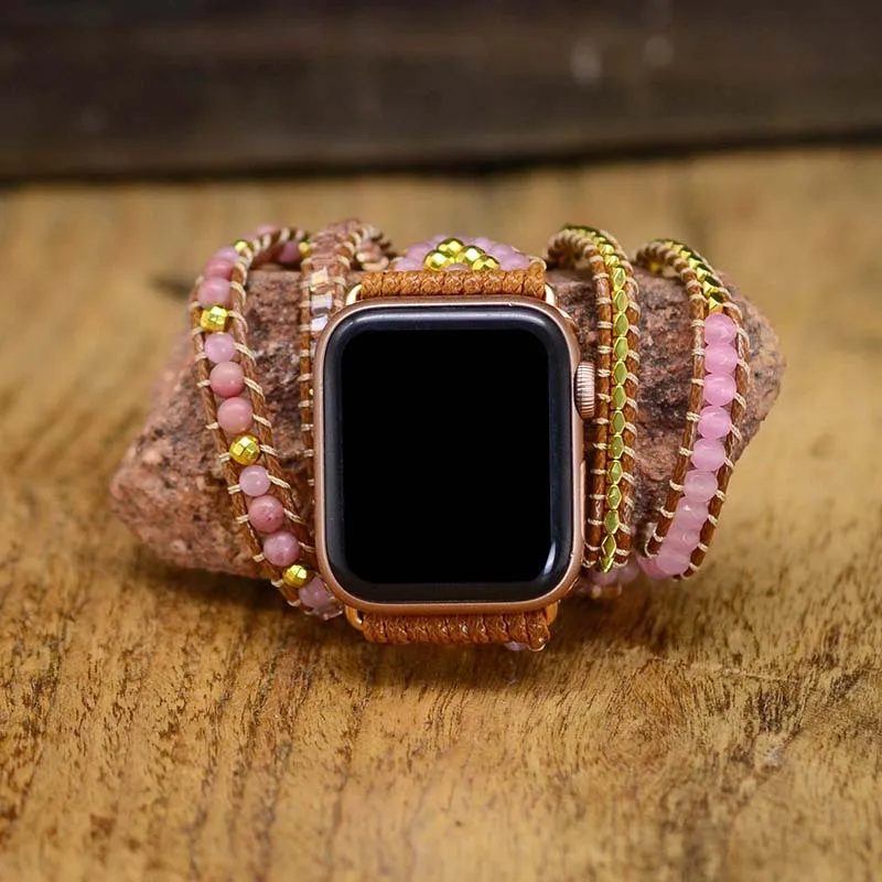 Ремешок полимерный для apple watch шириной 44/40/41/45 мм браслет iwatch 42/38 роскошный