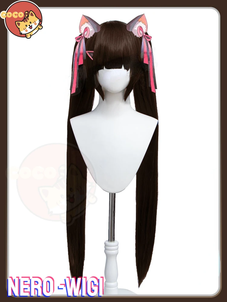 Женский парик из игры NIKKE Nero богини победы женский 80 см для косплея с двойным