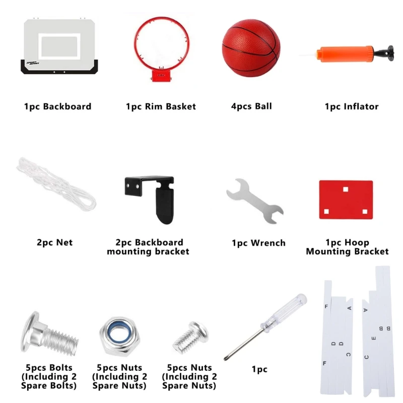 

Набор баскетбольных обручей для помещений, игрушка для детей с насосом, подарок на день рождения для мальчиков