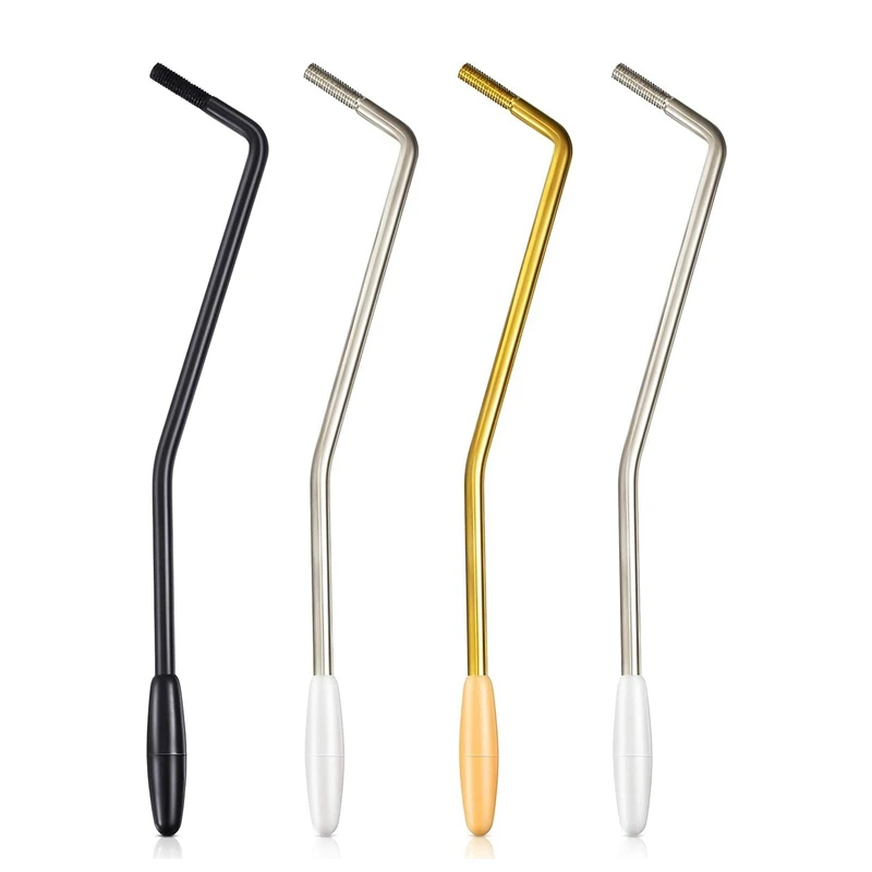 

4Pcs 6Mm Thread Tremolo Arm Electric Guitar Tremolo Arm Single Tremolo Arm With Tip For Stratocaster For Electric Guitar