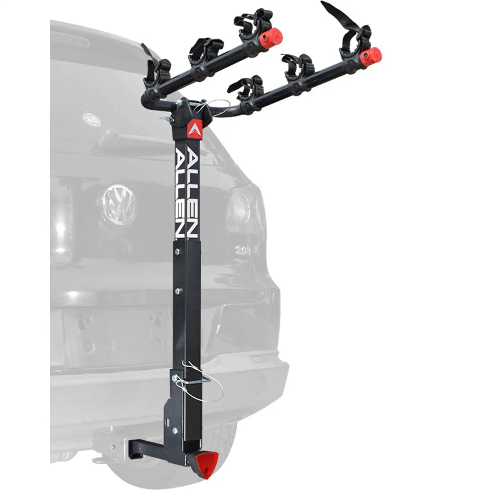 Quick Install Locking 3- Hitch Mounted Bike Rack Carrier, 53