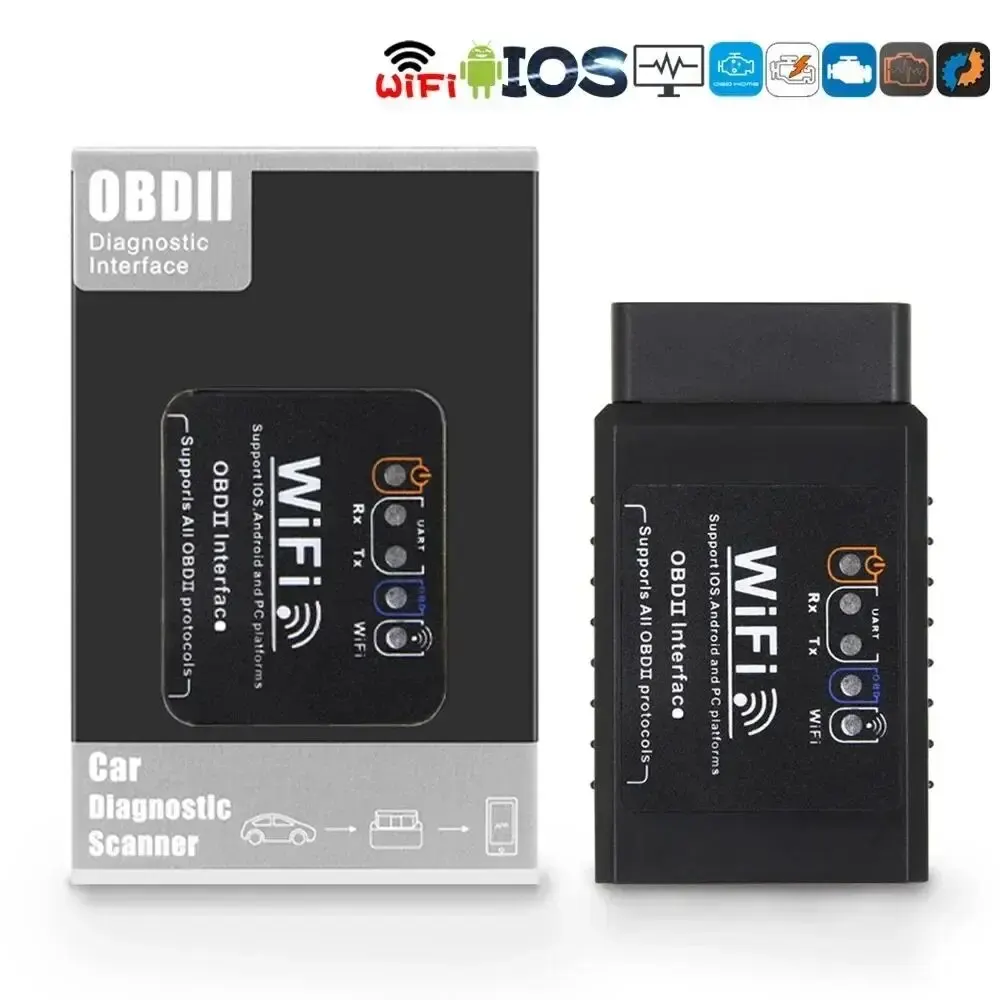 

OBD2 WIFI ELM327 V 1.5 Автомобильный сканер Автомобильные диагностические инструменты для Volvo S40 S60 S70 S80 S90 V40 V50 V60 V90 XC60 XC70 XC90