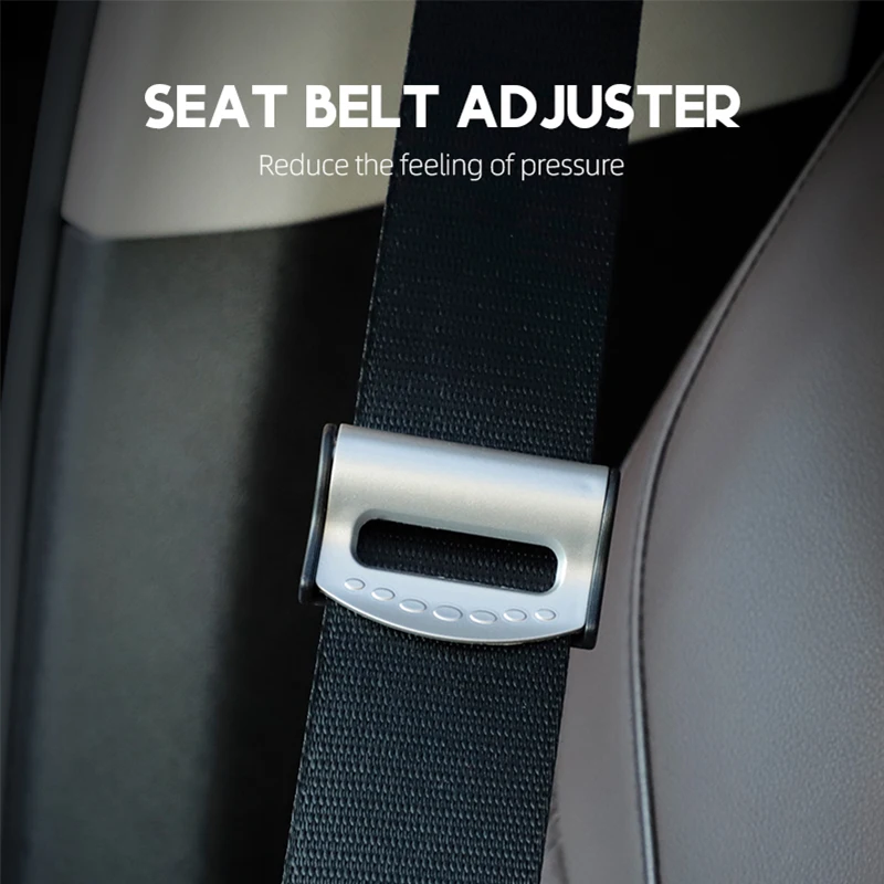 Автомобильные ремни безопасности 2 шт. регулируемые пластиковые зажимы для Nissan