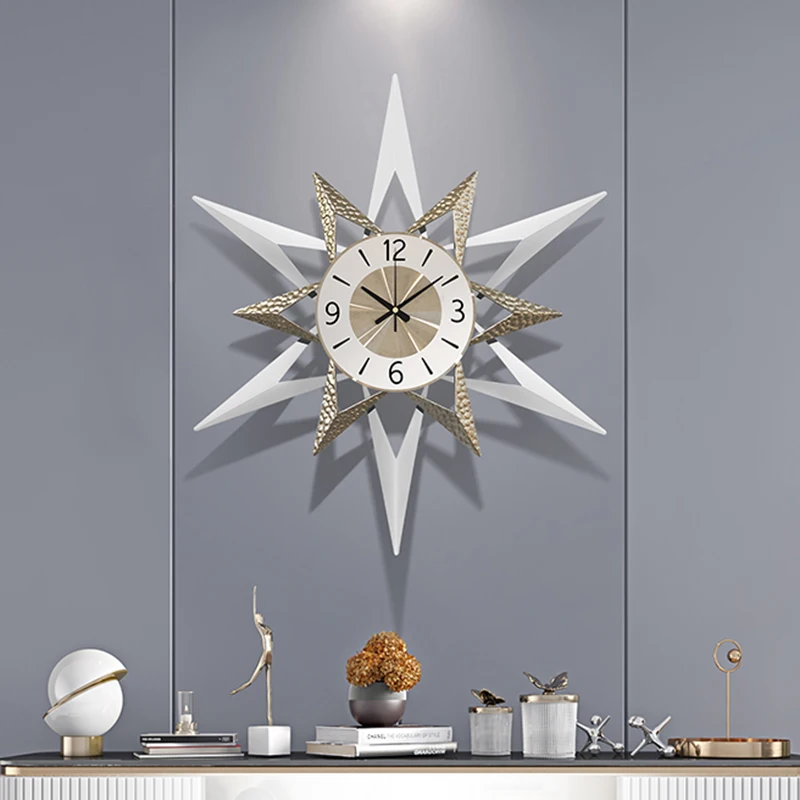 

Classic Aesthetic Watch Wall Silent Large Automatic Art Home Design Furniture Watch Digital Orologio Da Parete Wall Sticker