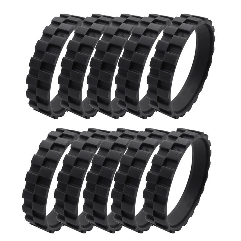 

10 шт., противоскользящие колёса для IROBOT Roomba 500 600 700 800 900 серии E5 I7 + S9 676 980