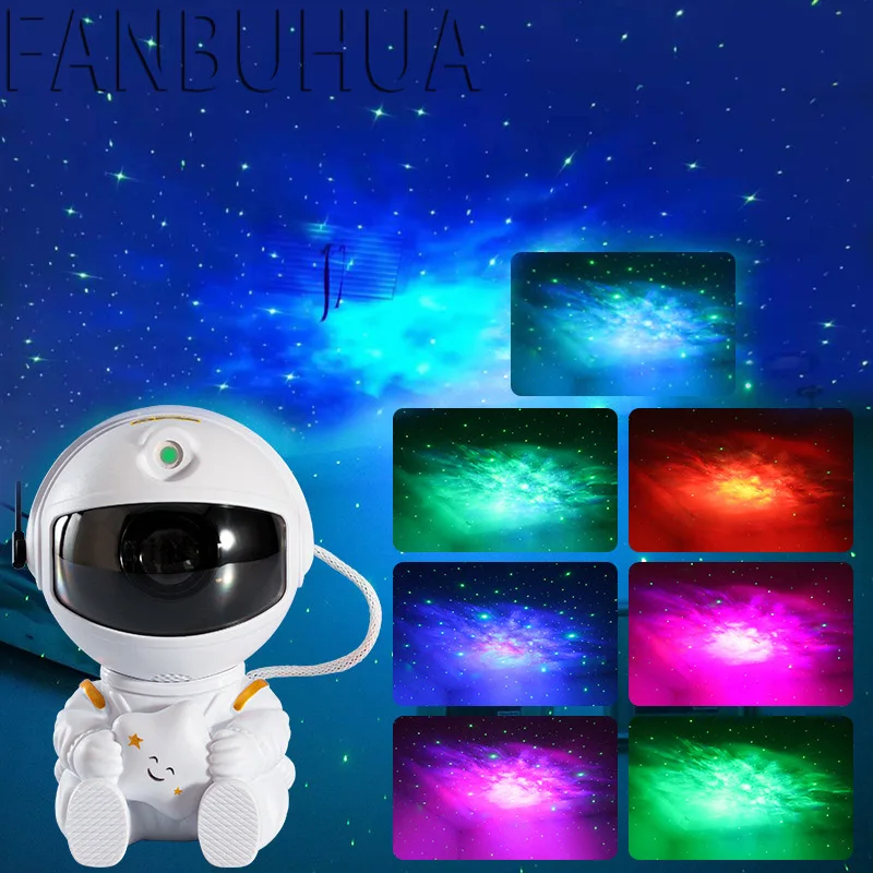 

2022NEW Astronaut Projector Universe Starry Sky Galaxy Stars Night Light LED Lamp for Bedroom Room Decor Decorative Nightlights