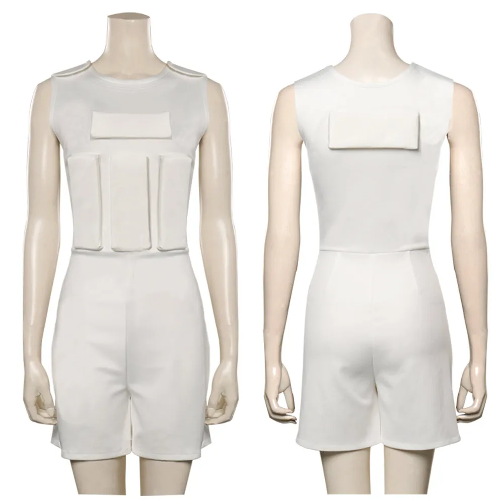 

Stranger Things Season 4 (2022) Eleven Cosplay Costume Jumpsuit Outfits Halloween Carnival Suit