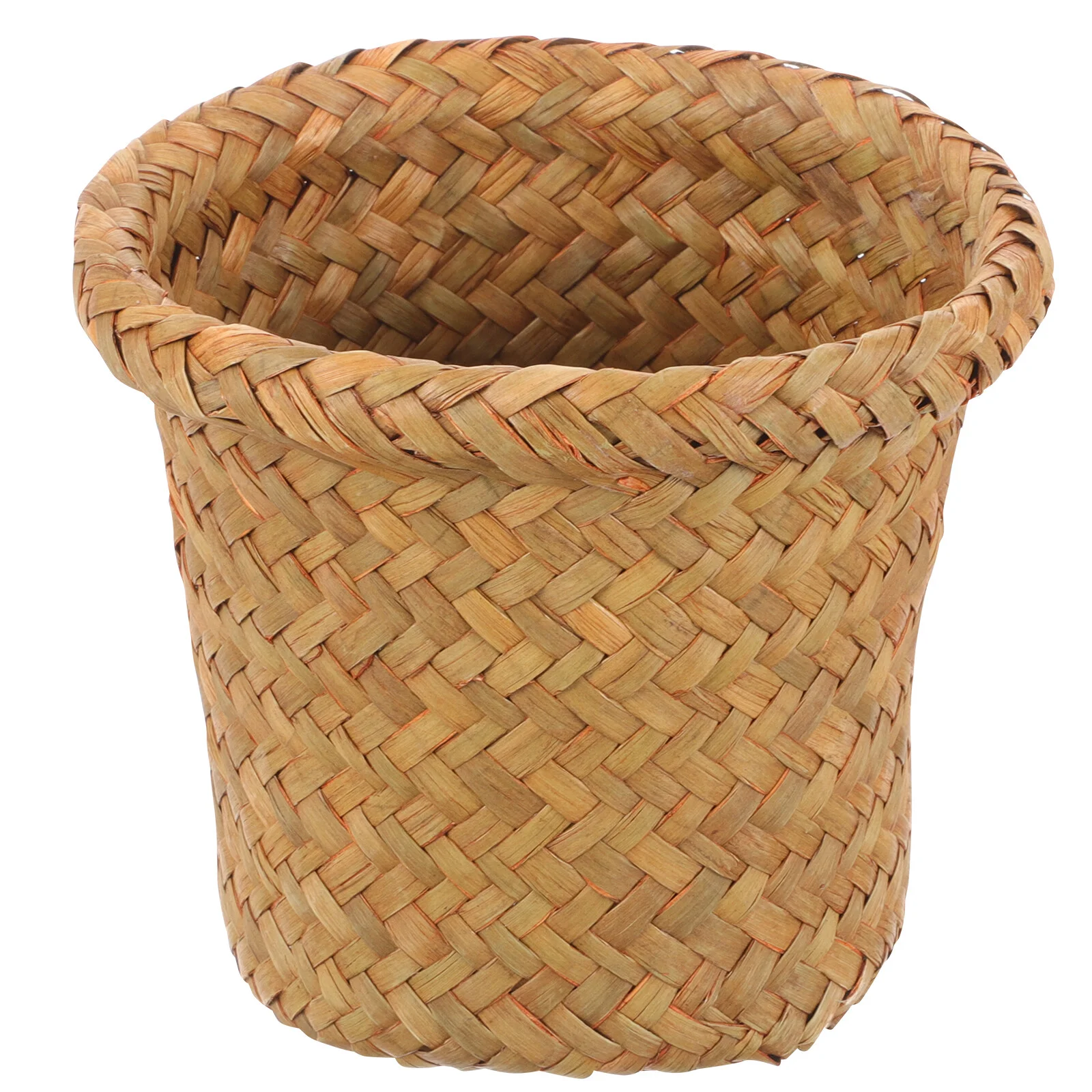 

Flower Basket Room Trash Bucket Supplies Durable Black Trim Wear-resistant Home Supply Waste Organizer Household