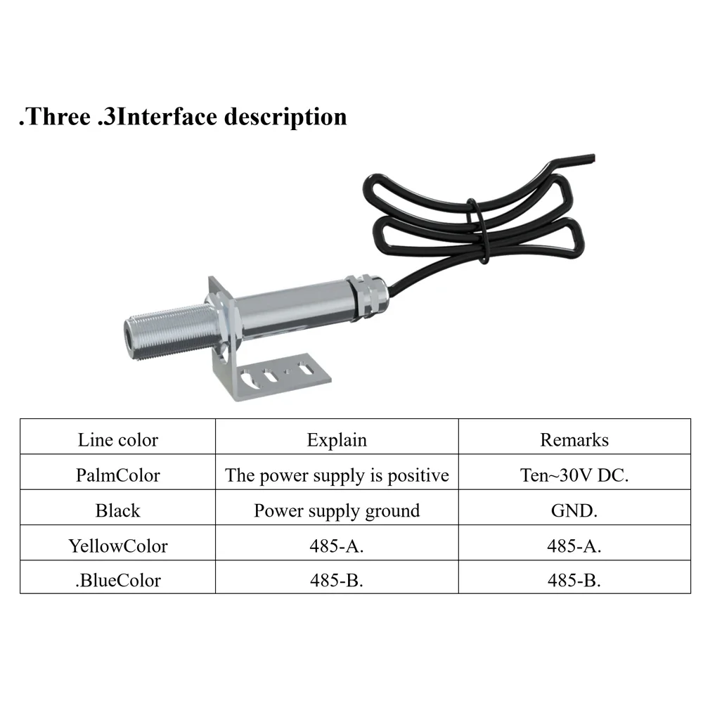 Бесконтактный зонд Инфракрасный датчик температуры Промышленный передатчик