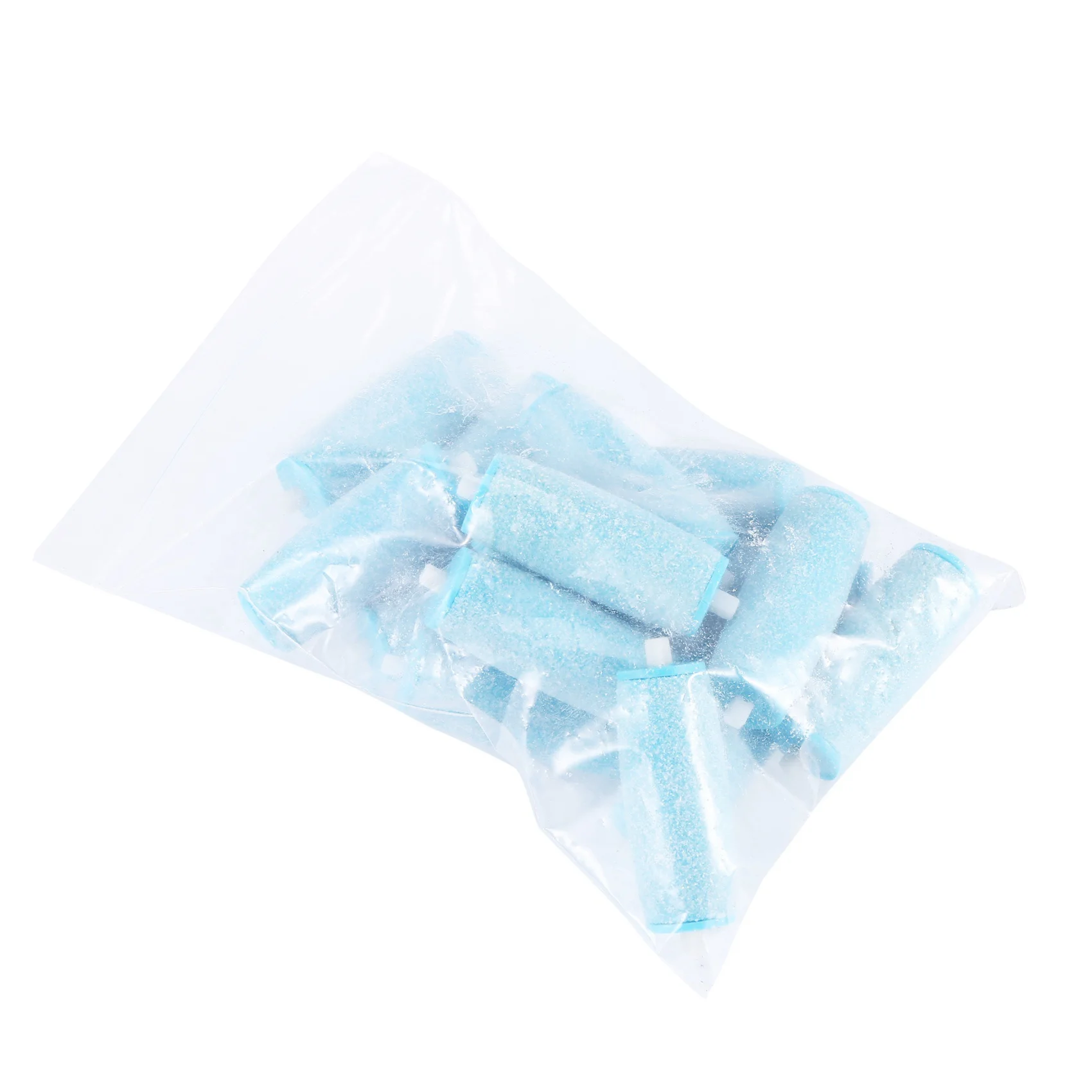 

15 Packs of Blue Replacement Rollers for Amope Pedi Refills Compatible with Wet and Dry Electronic Perfect Foot Files