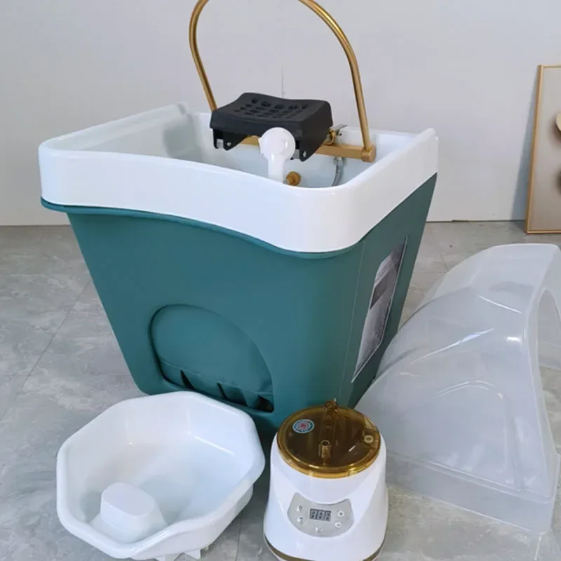 Спа-кресло для волос кресло умывальника одиночный спящий водный шампунь