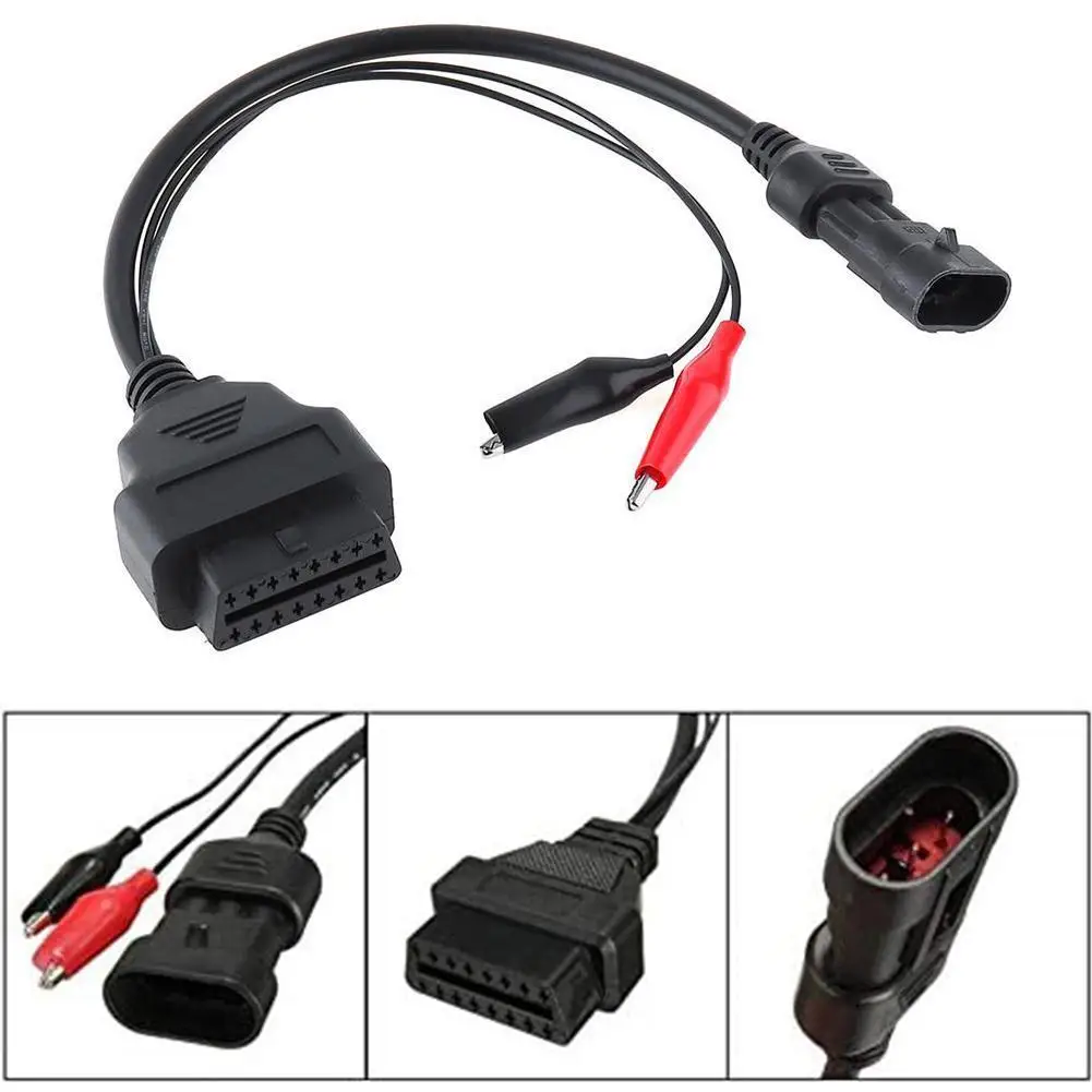 

Диагностический инструмент для кабеля OBD с 3-контактным разъемом для Fiat