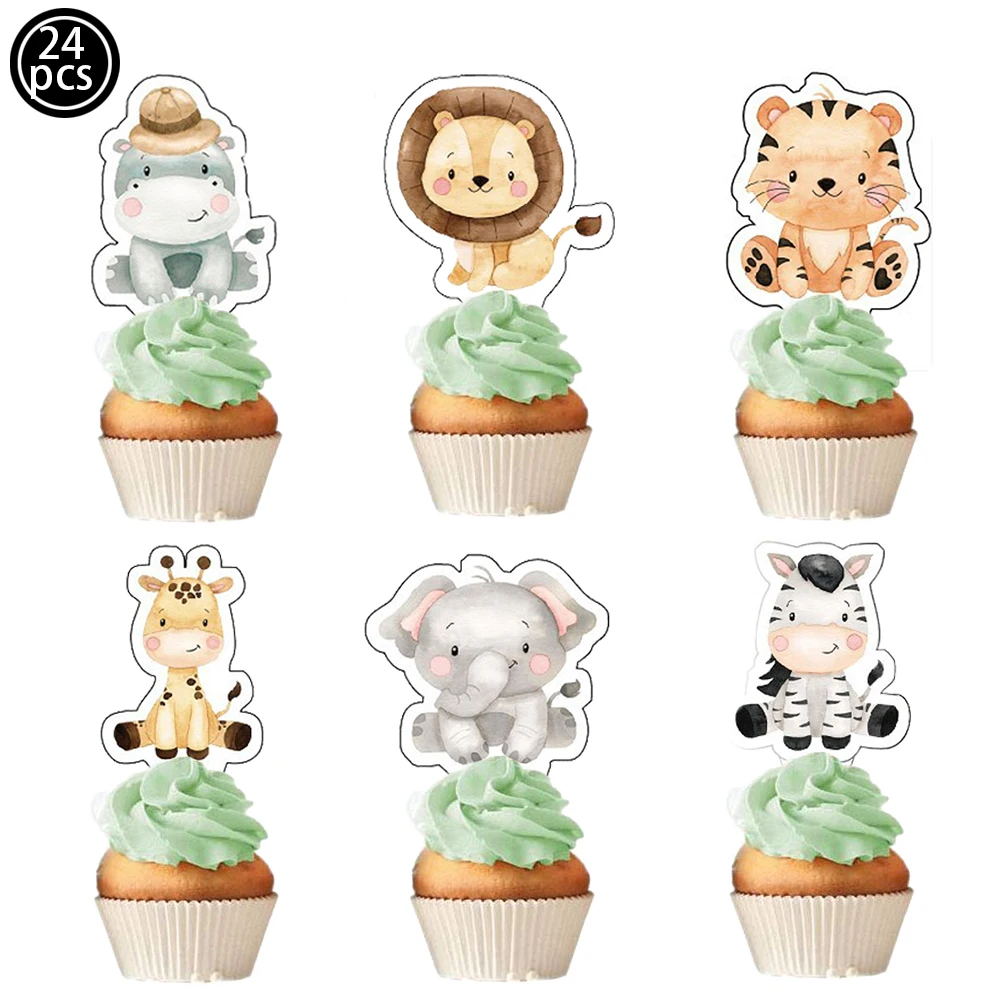 

Сафари топперы для кексов