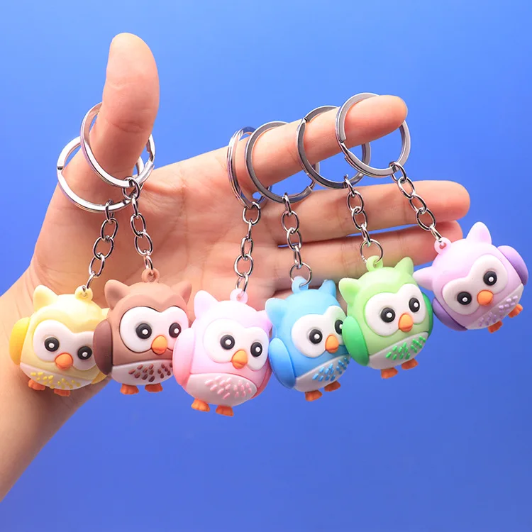 1 шт. Милый Забавный брелок-сова игрушка креативный мультяшный кулон сумка