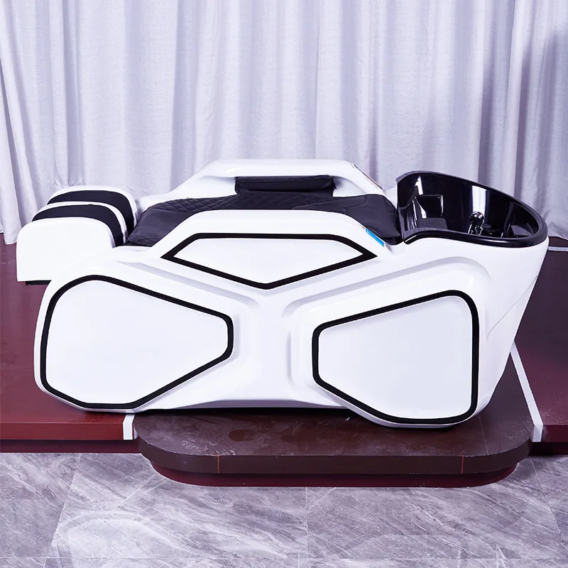 Интеллектуальная электрическая массажная кровать для шампуня парикмахерская