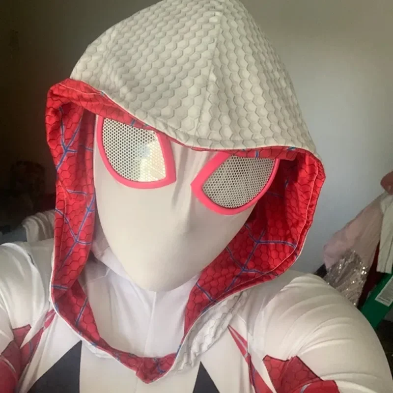 Caffele новый Гвен Стейси паук костюмы для косплея женщин детские комбинезоны