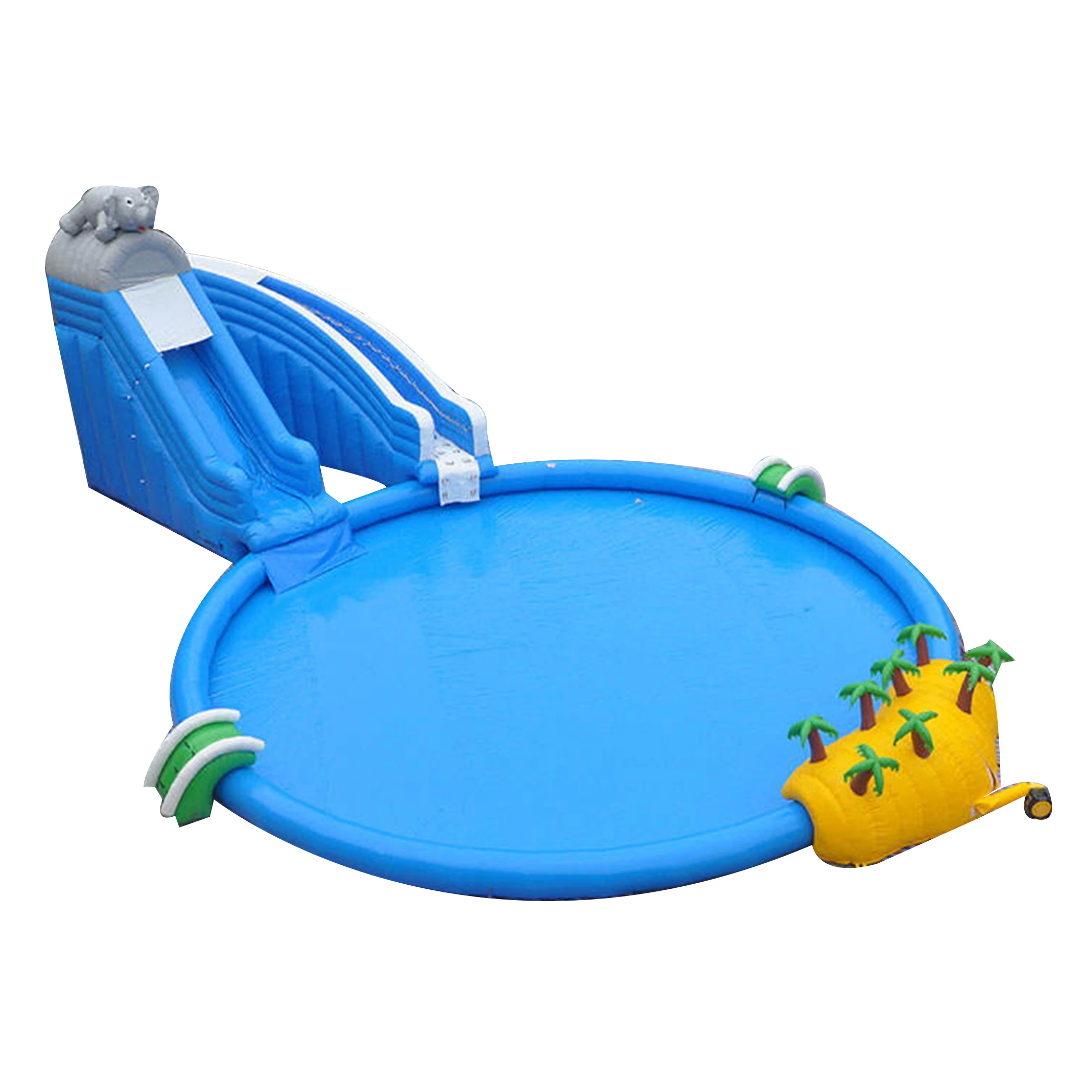 Уличный гигантский прыгающий домик с плавательным бассейном надувные