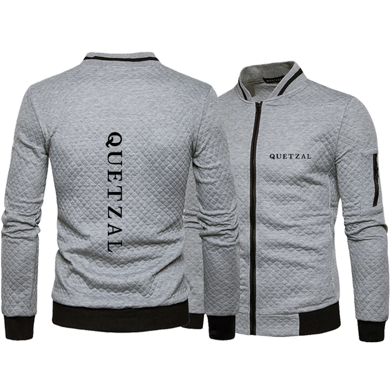 

QUETZAL Korea Autumn Winter 2022 New Hot Fashion Golf Zipper Men's Jackets Men Coat Casual Men's Jackets Golf Jacket Tops S-3XL