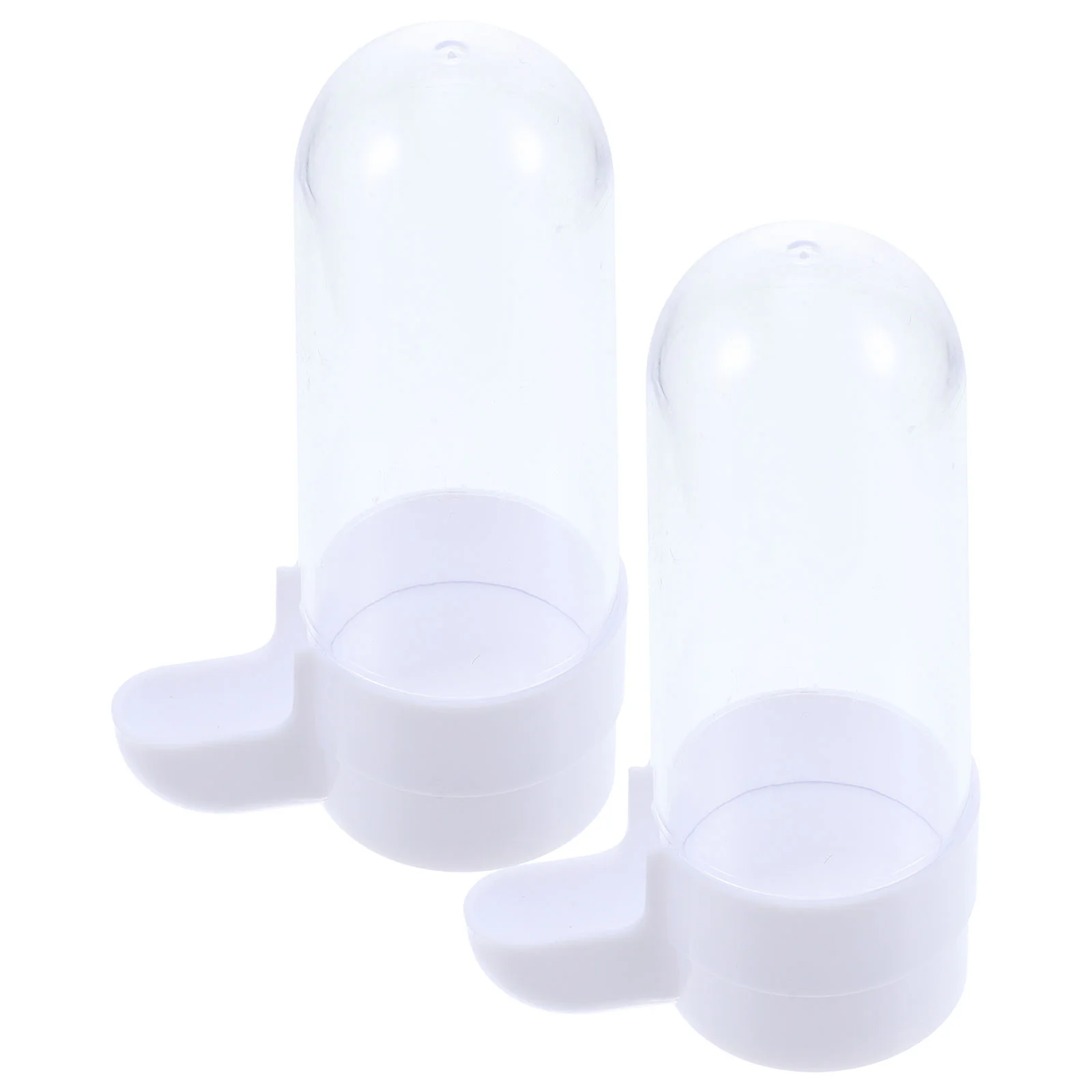 

2 Pcs Plastic Water Pitcher Pigeon Feeder Parrot Water Feeder Automatic Bird Feeder Poultry Water Bottle