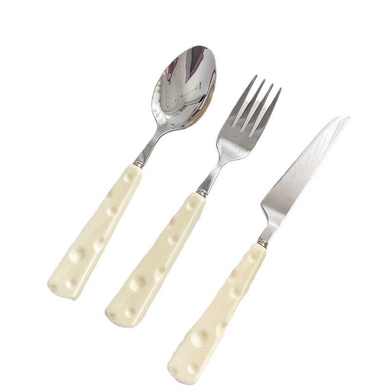 Набор Из 1/3 Предметов Нож Для Сыра И Вилка Нержавеющей Стали Портативный Столовых