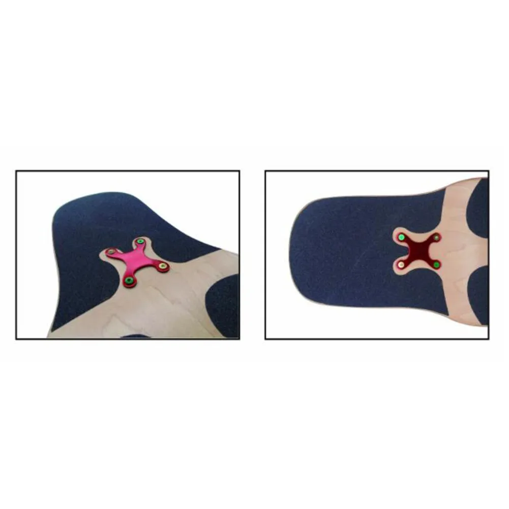 

2pcs Gasket Pads Aluminium Alloy Anti-sag Anti-subsidence Four-wheel Hardware Longboard Metal Skateboard Practical