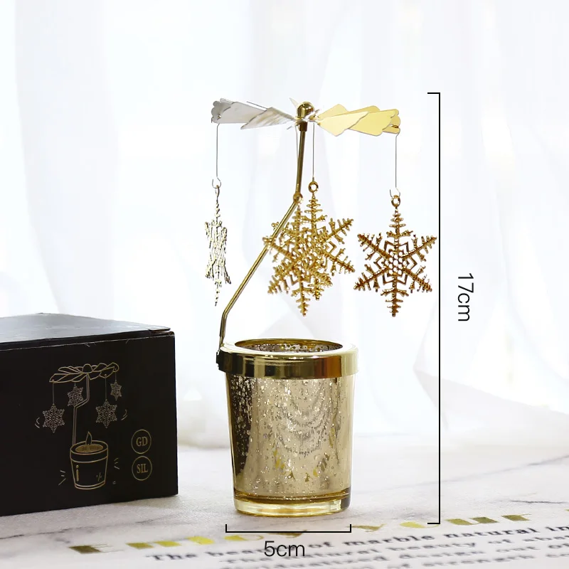 

Ротационные подсвечники из металла