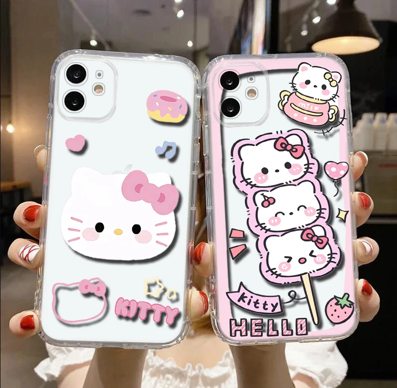 Мягкий чехол A18 Hello Kitty для Moto G9 Powe One Pro E12 E22I E22 G52 G42 G32 G22 G23 Z2 Z Play P40 P30 Edge 30