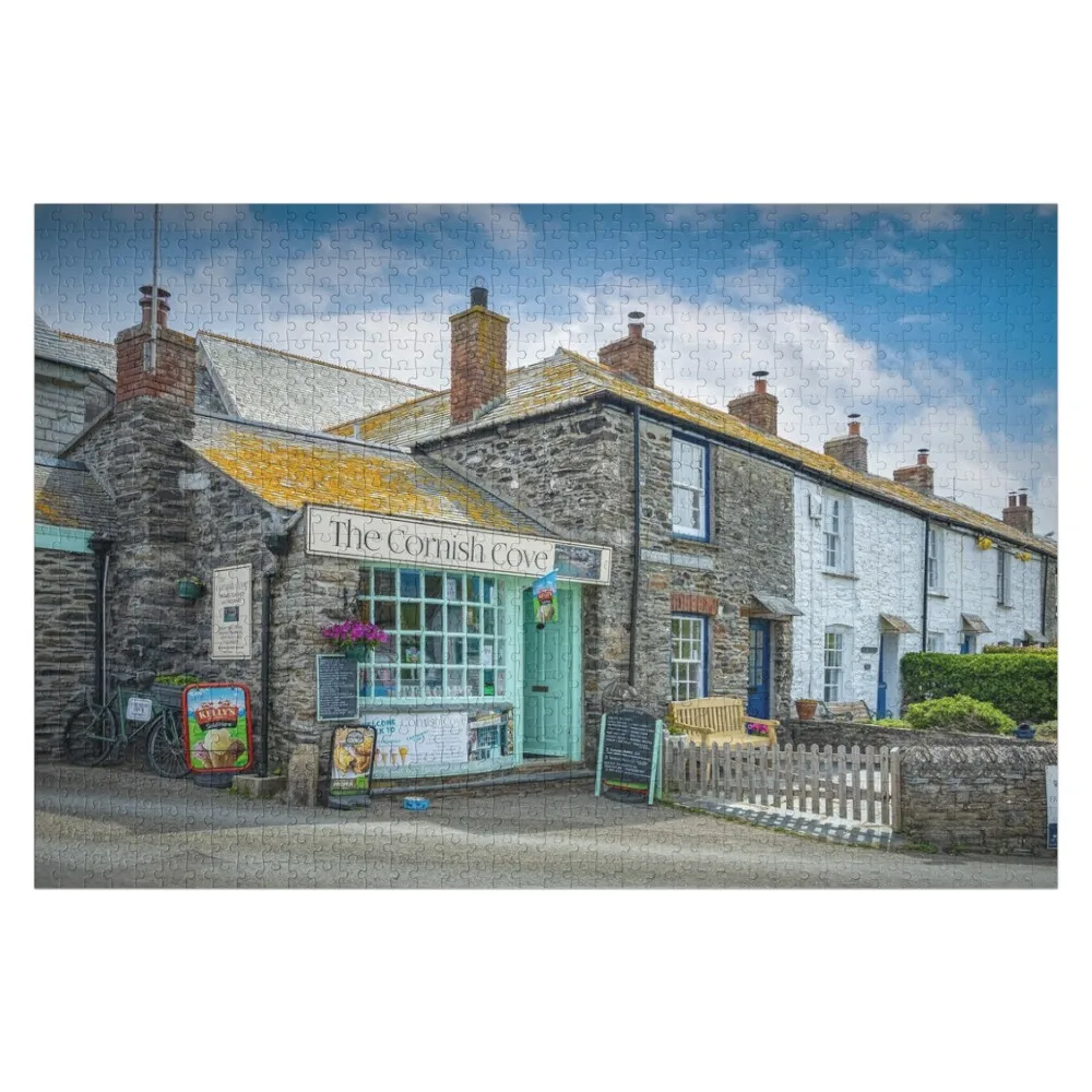 Магазин мороженого Головоломка с фотографией на заказ Деревянная головоломка