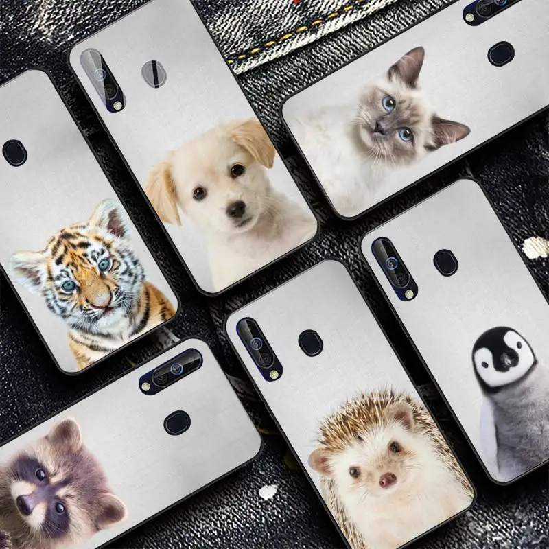 

Animal baby Phone Case for Redmi 8 9 9A for Samsung J5 J6 Note9 for Huawei NOVA3E Mate20lite cover