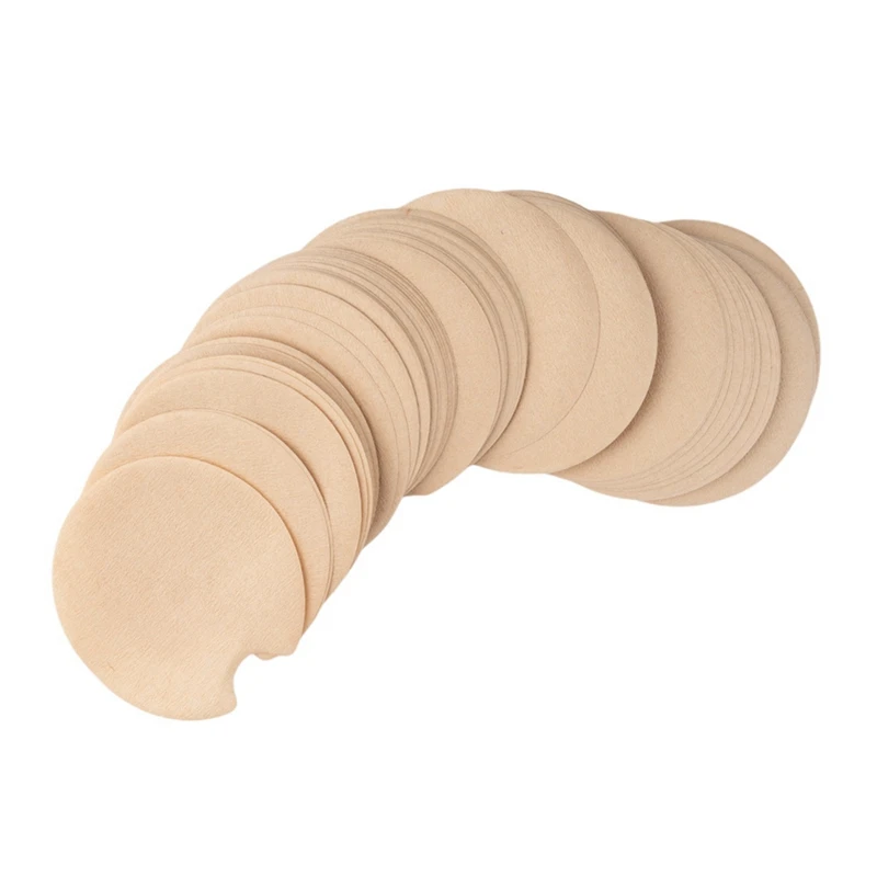 

100 шт. одноразовых фильтров для кофе в капсулах, сменный бумажный фильтр для кофе, многоразовая капсула